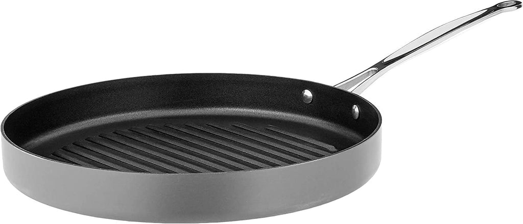 12-Inch Nonstick Hard-Anodized Round Grill Pan G154224