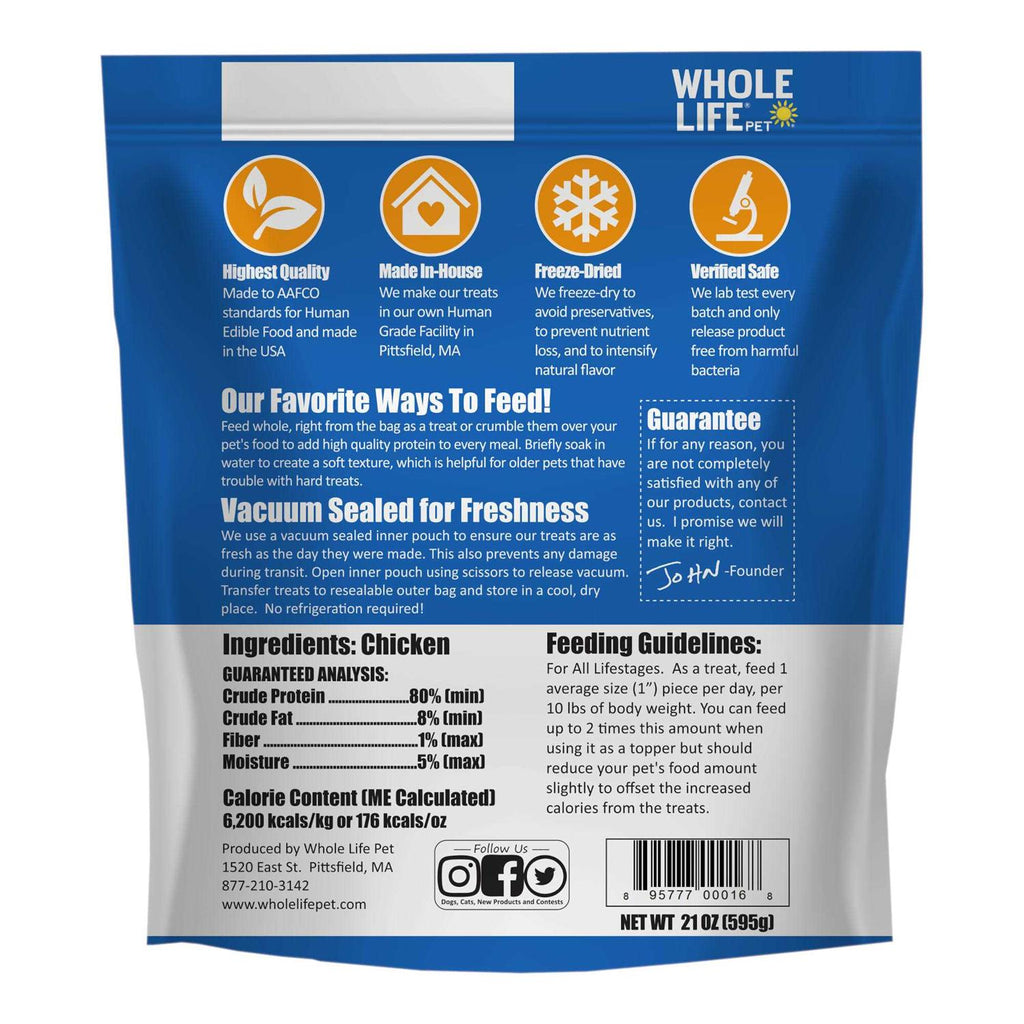 Freeze-Dried Chicken Dog Treats H316