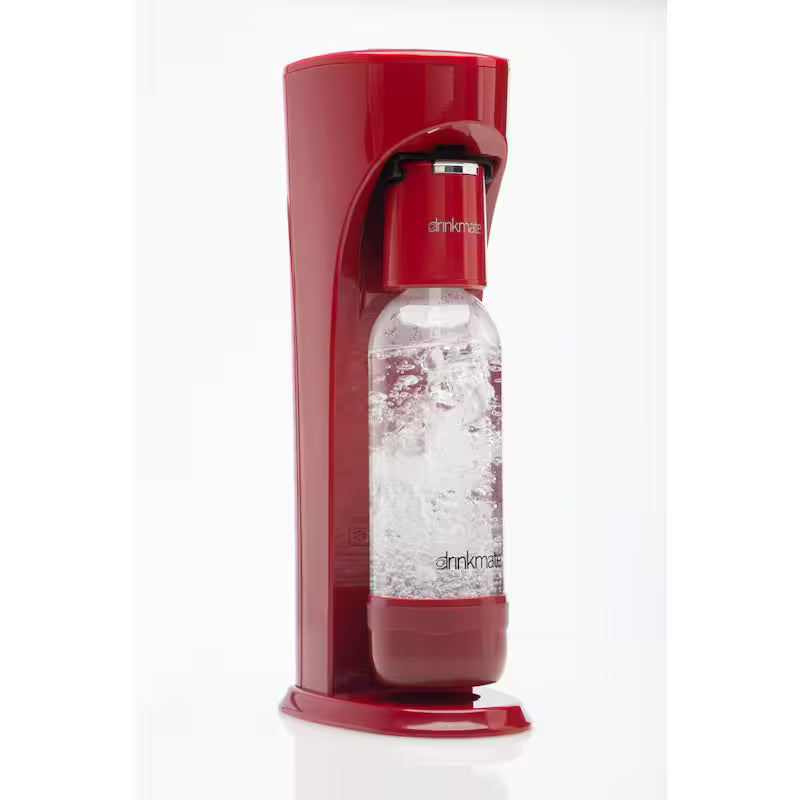 Sparkling Water Soda Maker Machine with 3 60L CO2 Cartridge, 1L and 0.5L Bottles S58411