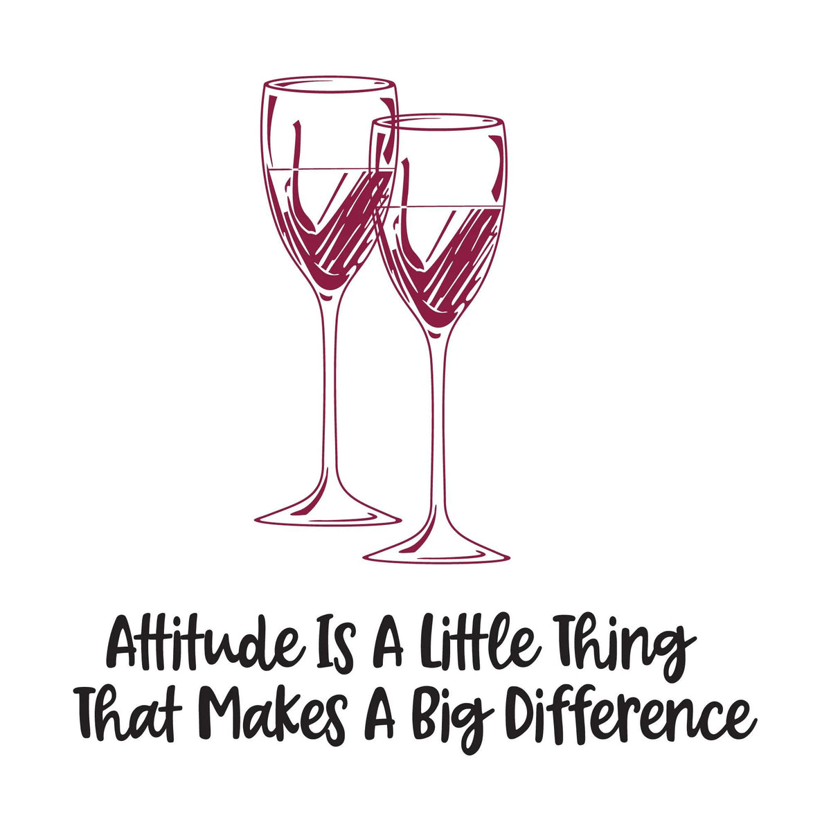 Wine Glasses Wall Decal Sticker 30 In X 30 In Q4794