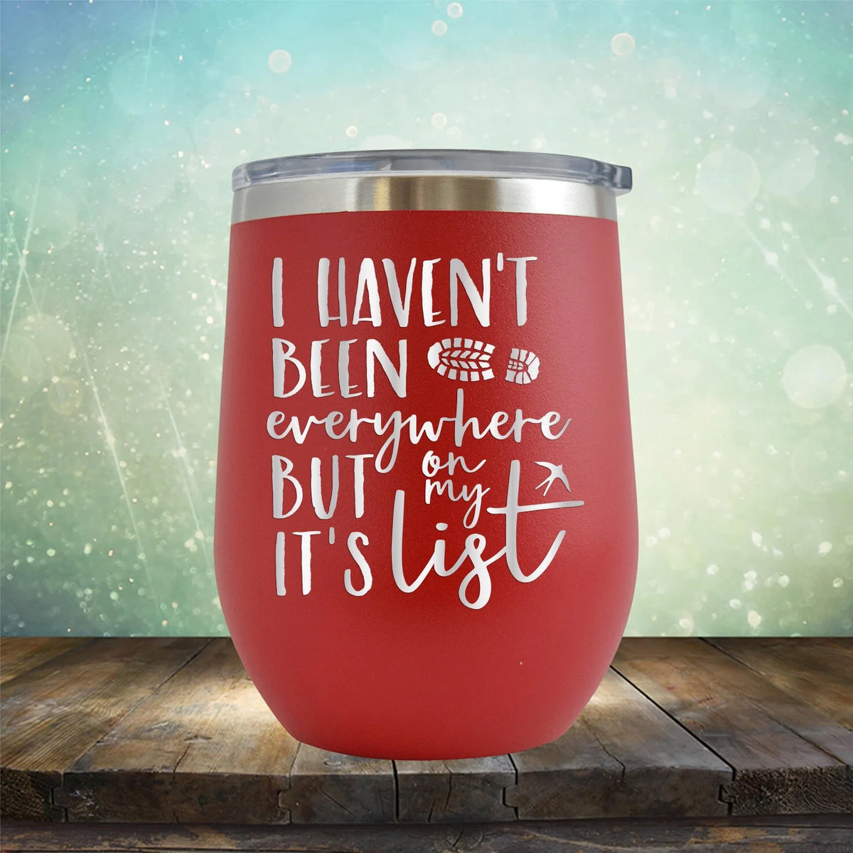 Engraved 12 oz Red Wine Cup O6711