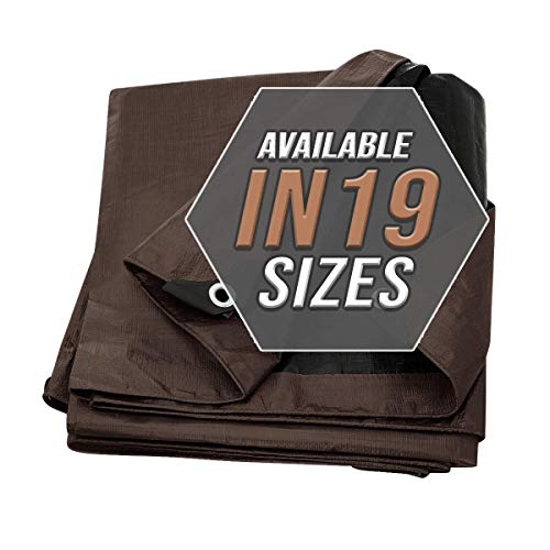 Waterproof Poly Tarp with Grommets 8' x 10' K38525