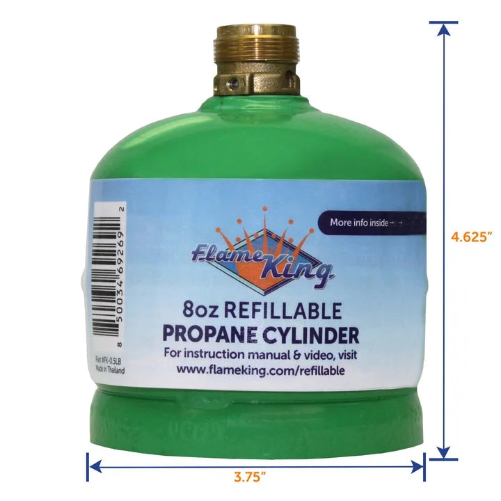 Refillable Empty Propane Cylinder Tank 2-pack O3437