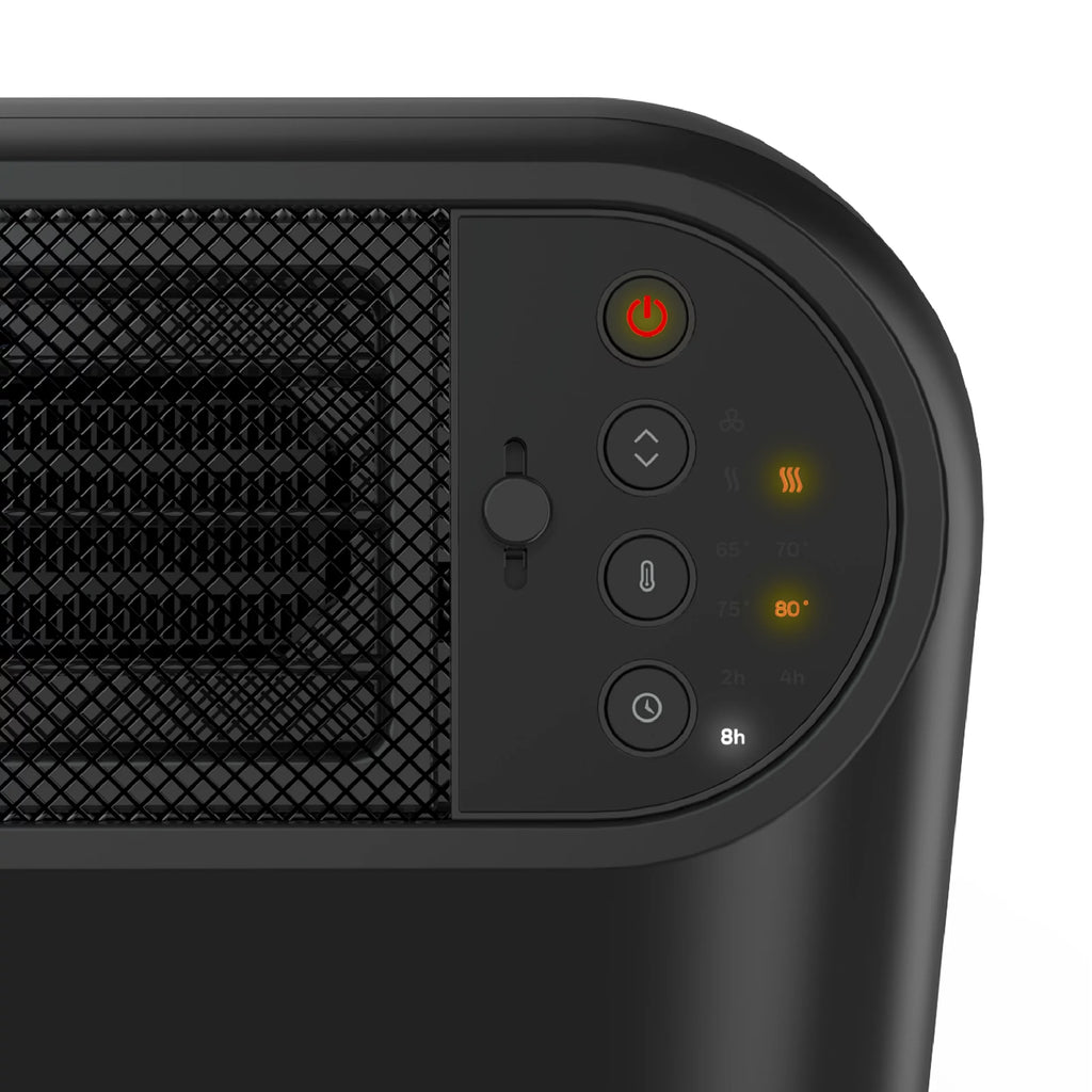 Ceramic Personal Heater Black D7763