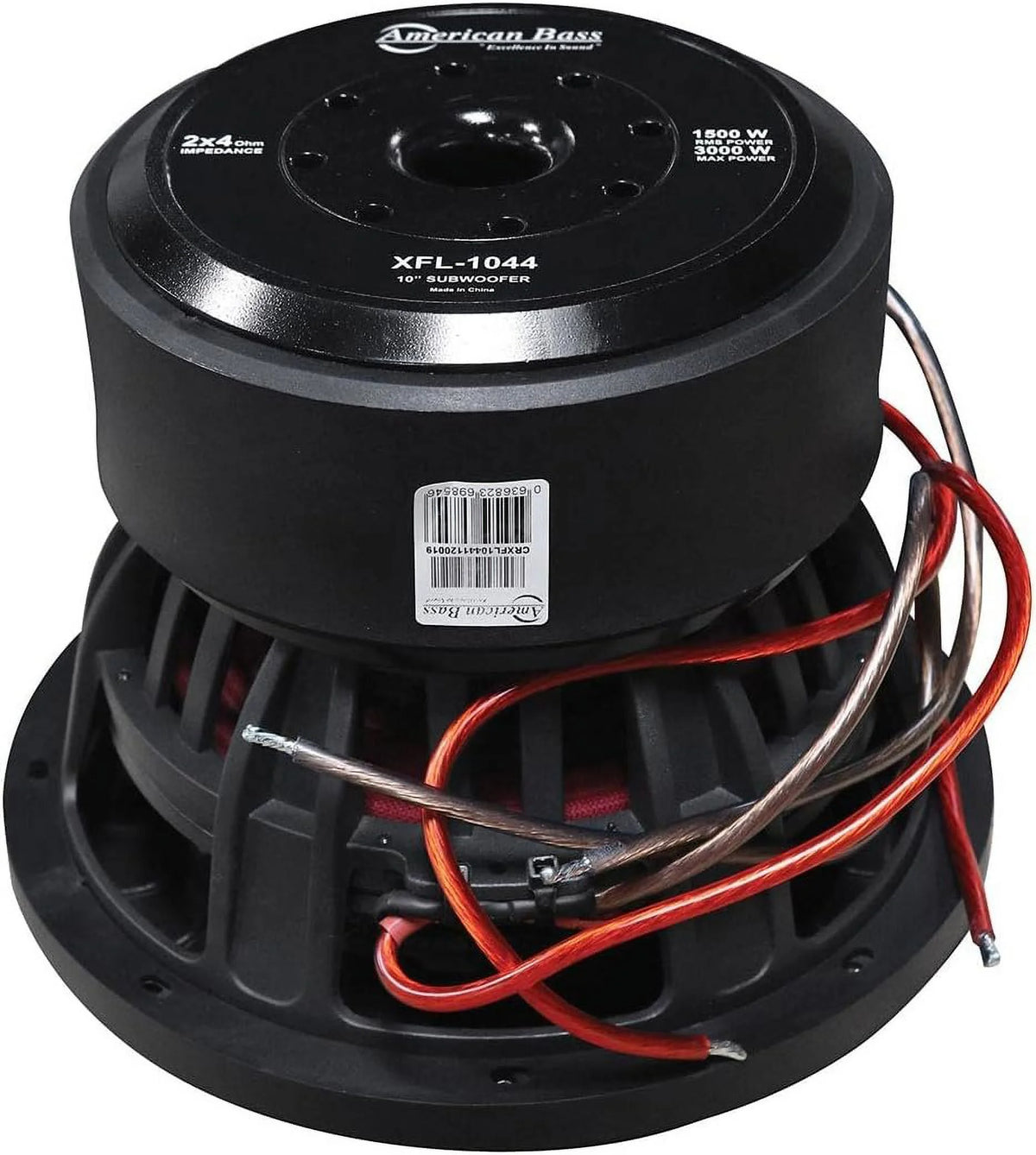 10 Inch Dual 4 Ohm Subwoofer H408