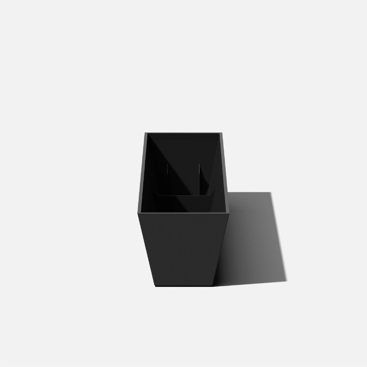 36" Plastic Planter 2-Pack Black M460