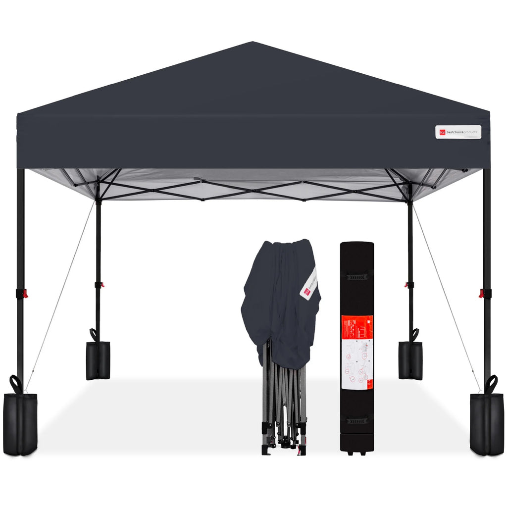 10x10ft Pop Up Canopy with Wheeled Case G59978