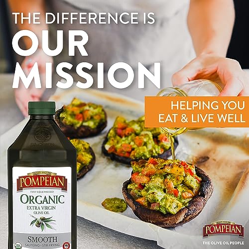 USDA Organic Smooth Extra Virgin Olive Oil, First Cold Pressed, 68 FL. OZ. Z82640
