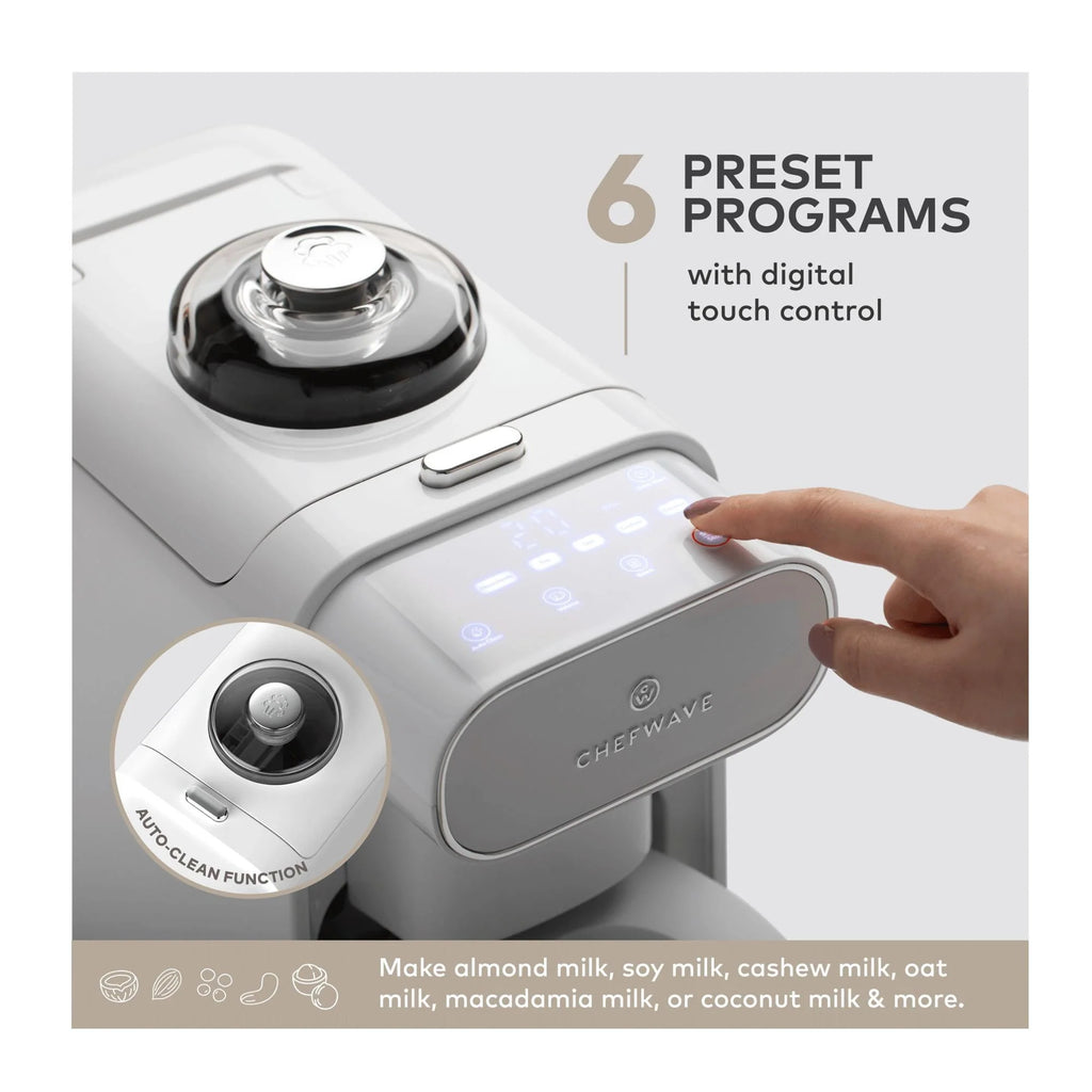 Non-Dairy Milk Maker with Handheld Milk Frother V921