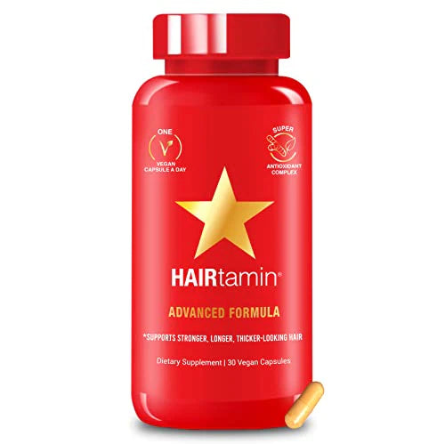 Vegan Biotin Hair Growth Vitamin Capsules 30 Capsules I140568