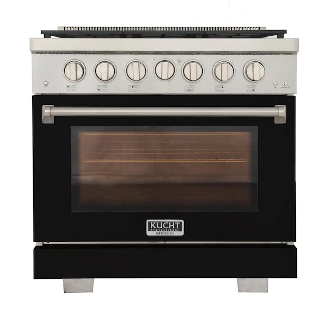 36 5.2 cu. ft. Natural Gas Range in Black R4413