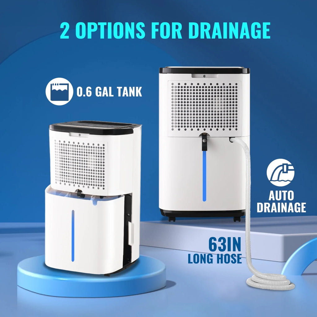 30 Pint Portable Dehumidifier with 3 Modes & Timer L213