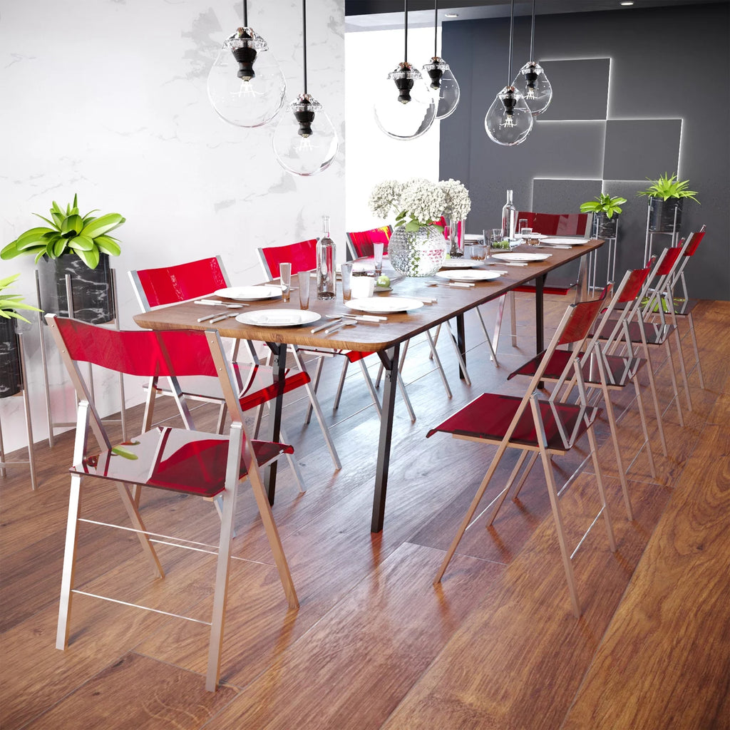 Modern Acrylic Folding Chair F112