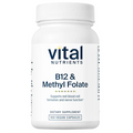 B-12 & Methyl Folate 100 caps N48334