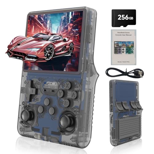 Handheld Game Console 30000 HD Games 3.5-Inch IPS Screen 256GB SD Card Y765