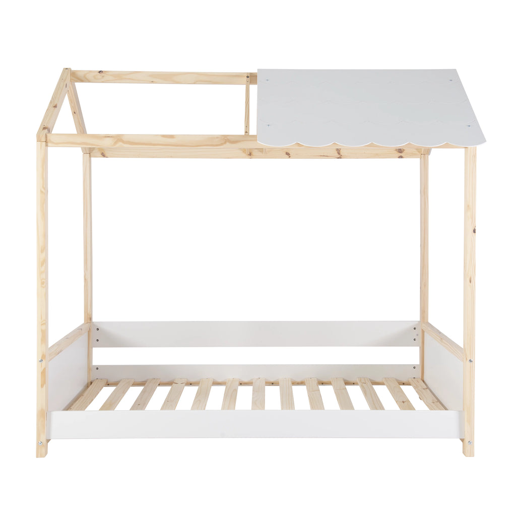 White Twin Kid's Bed U32716