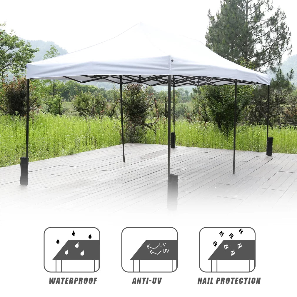 10x20 Pop Up Canopy Tent with Backpack Bag E3318